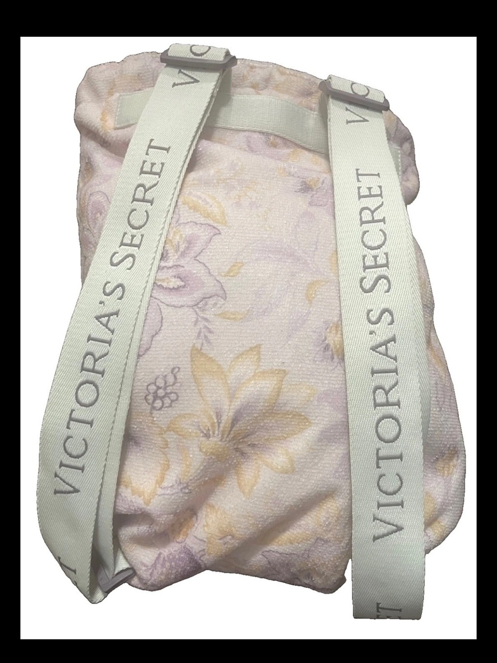 Victoria’s Secret 2-in-1 Floral Beach Towel Backpack Convertible NWT